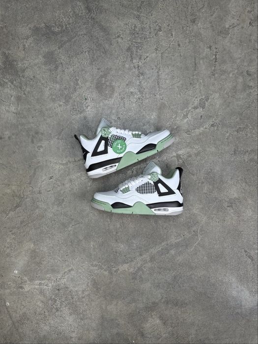 Nike Air Jordan 4 Retro White Mint Green
