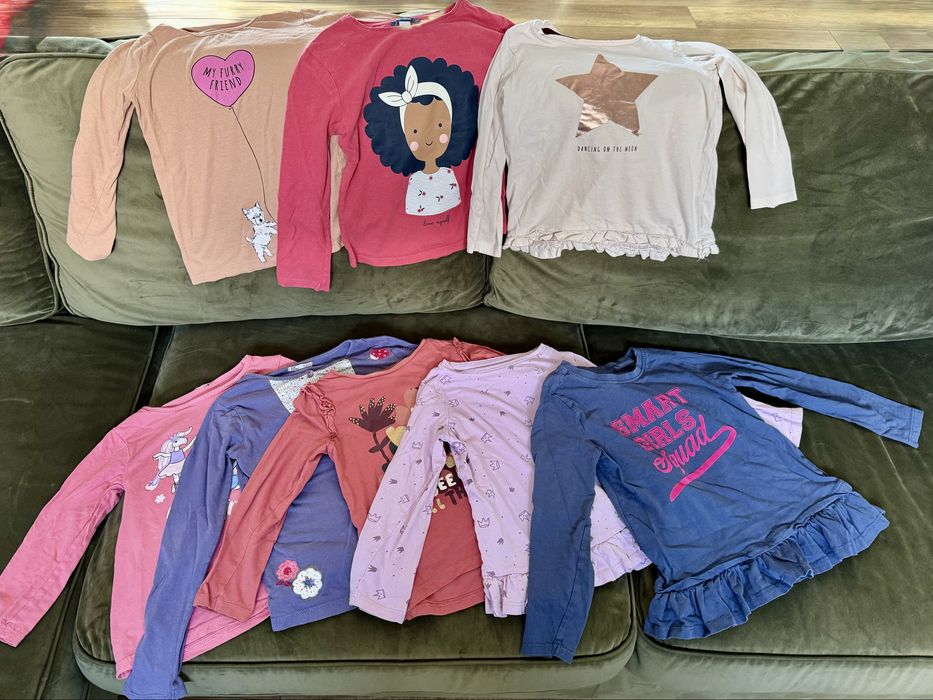 Дрешки за момиче 110/116