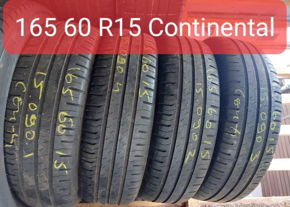 4 anvelope 165/60 R15 Continental