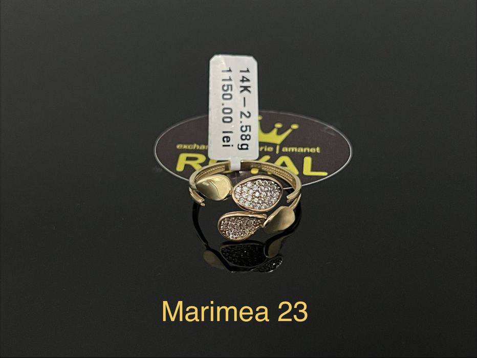 Bijuteria Royal CB: Inel dama aur 14k 2,58gr
