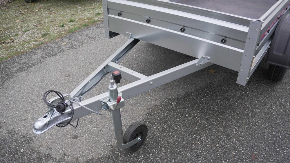 Remorca REPO 750 KG, dublu ax, carte RAR