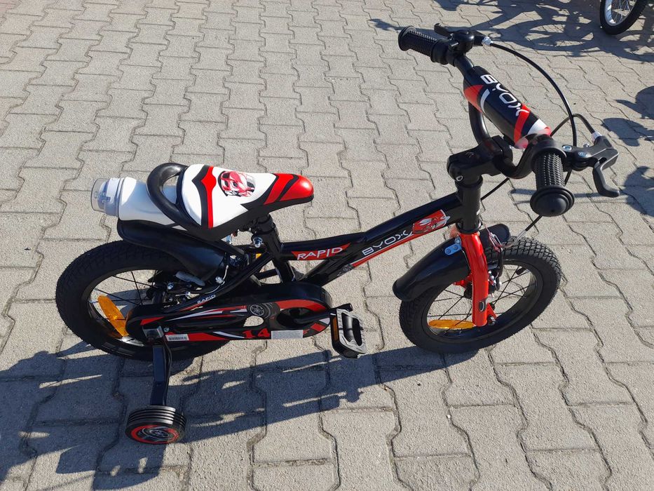 BYOX Велосипед 14" RAPID черен