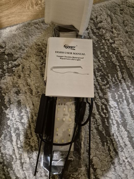 Lampa acvariu  Hygger, 14w, 30cm,