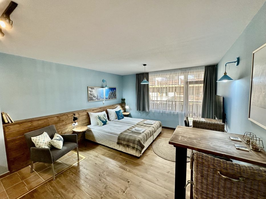 Дава се под наем Едностаен апартамент в Банско - 65 кв.м за 357 € - Снимка #1