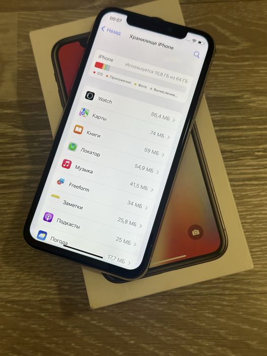 Iphone X White 100%