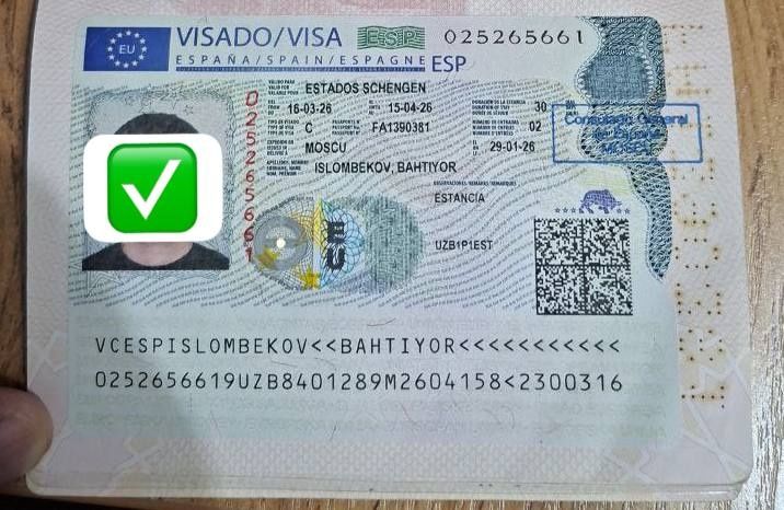 Yevropa davlatlariga sayohat