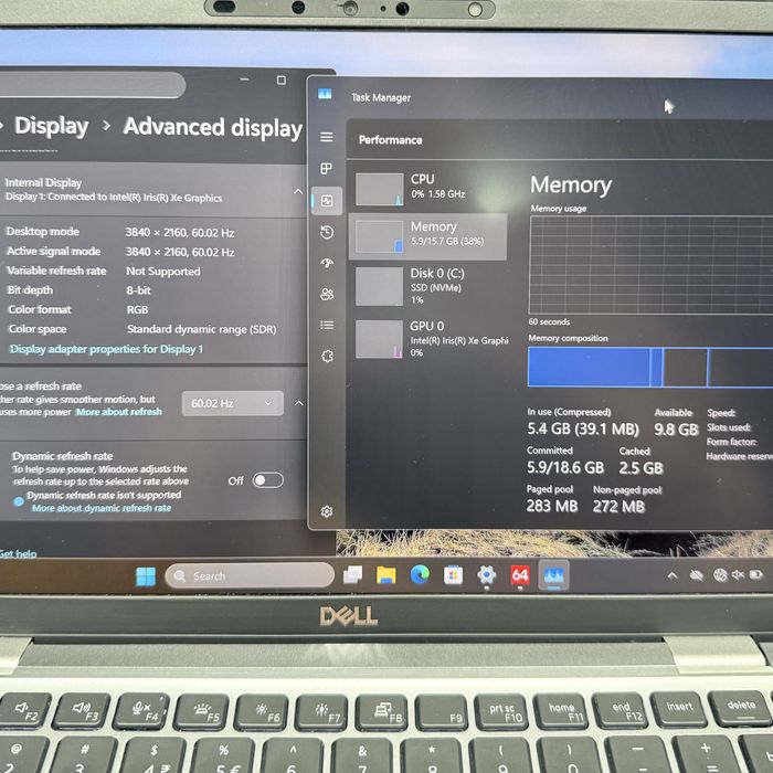 DELL Latitude 7420/14” UHD 4K/i7-1185G7/16GB 4267MHz/512GB/Подсввтка