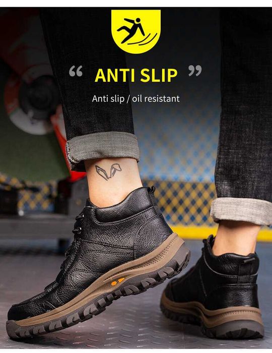 Pаботни Обувки, Предпазно Бомбе, Кевларена Стелка, S3, Модел-8886