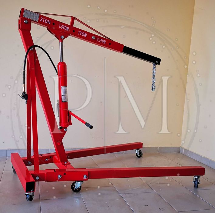 Оборудване за сервиз - преса, кран, стойка за скорости и компресори