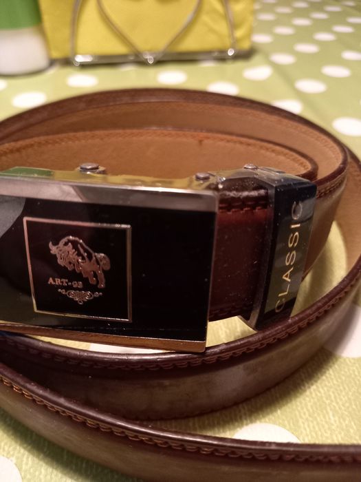 Мъжки кожен колан