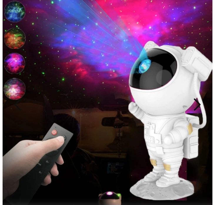 Lampa LED cu proiector Galaxy astronaut Starry Sky