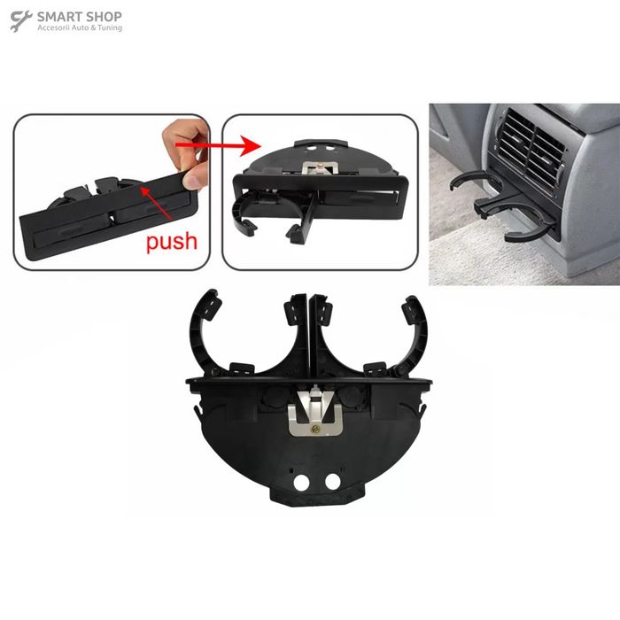 Suport Pahare Negru BMW 5 Sedan Touring E39 (1995-2004)