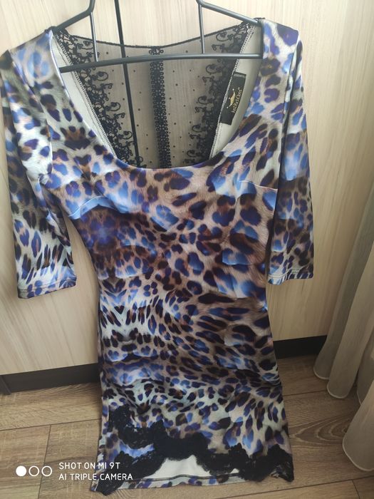 Официална дамска рокля с камъни