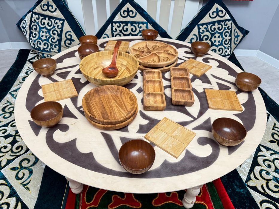 Посуды деревянные