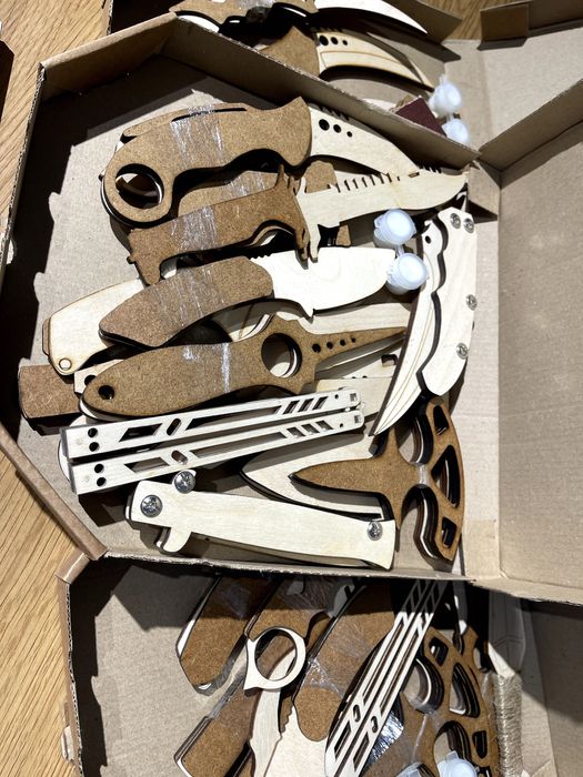 Игрушки из дерева набор