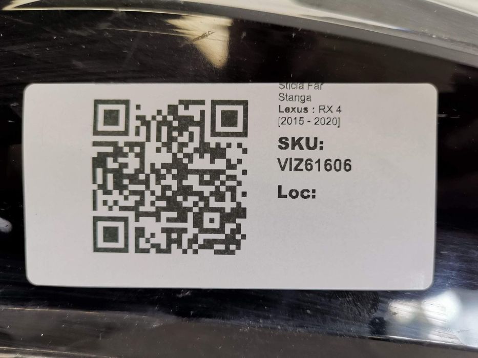 Sticla Far Stanga Lexus  RX 4 2015 2016 2017 2018 2019 2020 Originala