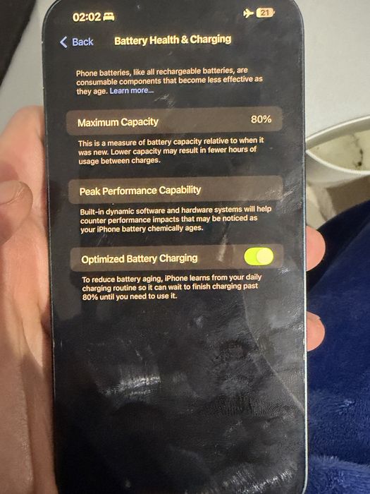 Vand/ Schimb iphone 14 plus 128 gb