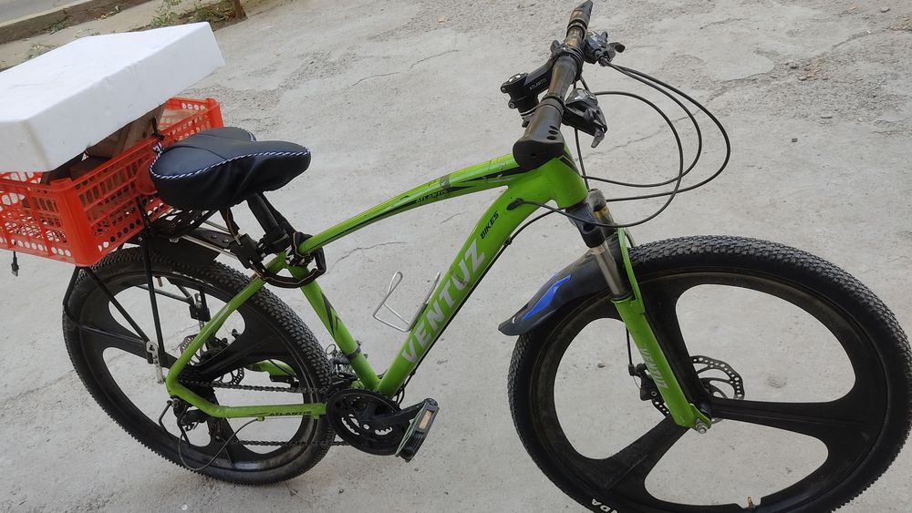 Skrarastnoy velosiped 26 razmer alyumin rama saka diska