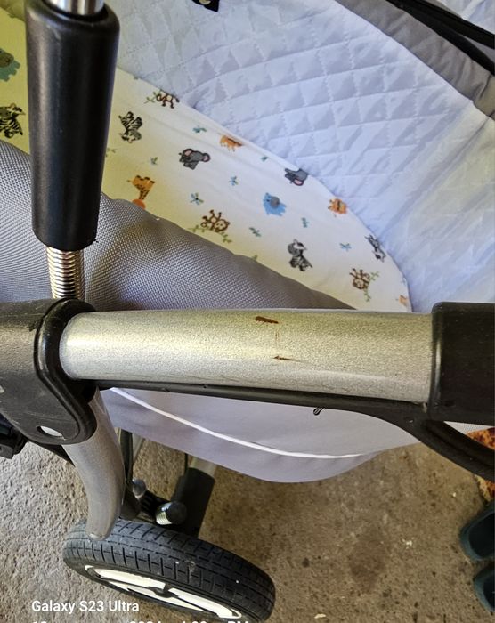 Количка за близнаци Mikado Twin 3в1 3в1