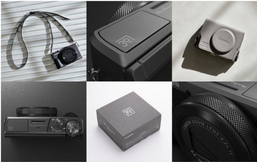 Canon PowerShot G7 X Mark III Graphite Kit — PowerShot 30th Anniversar