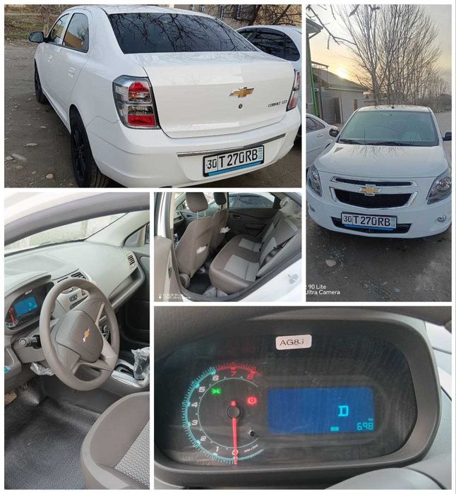 Cobalt sotiladi 2025 yil avgus probeg 700 km