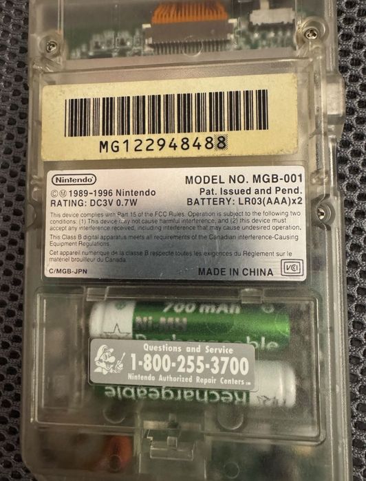 Consola Nintendo  Gameboy Pocket