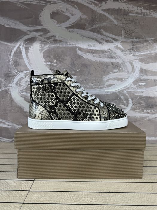 Christian Louboutin High Phyton Beige