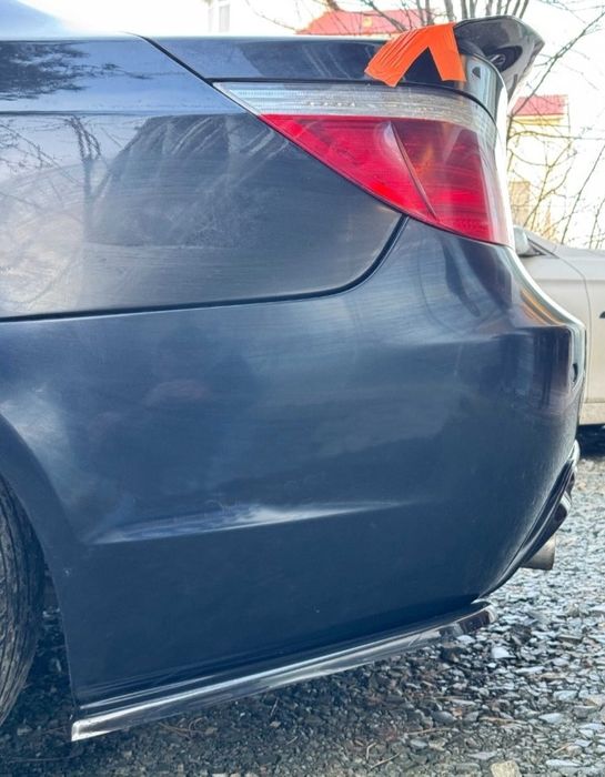 Extensii Extensie / coltare lip bara spate BMW Seria 5 E60 E61 vopsite