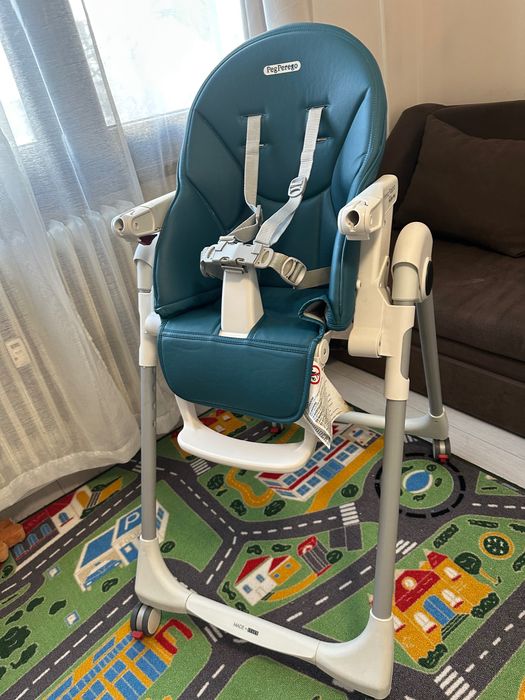 Стол за хранене Peg Perego Prima papa follow me Petrolio