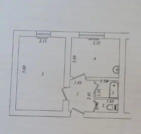 Продаю 1-х комнатную квартиру Сергели 2