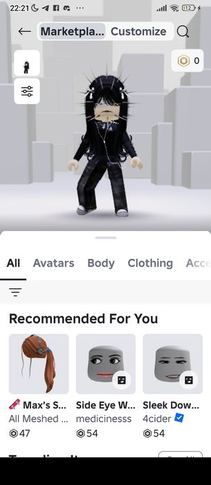 Продам аккаунт роблокс