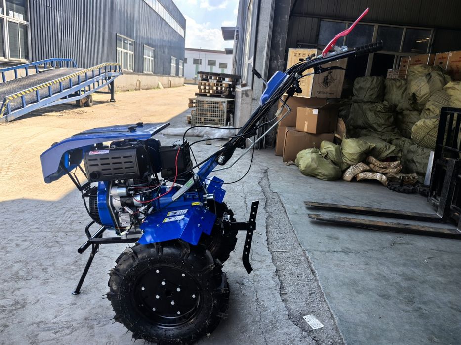 мотоблок Новый культиватор дизель аккумулятор старт 18л.с скидка