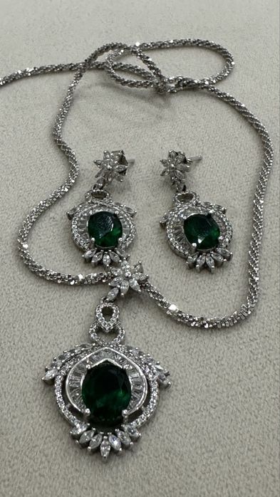 Серебряный комплект ( Италия )