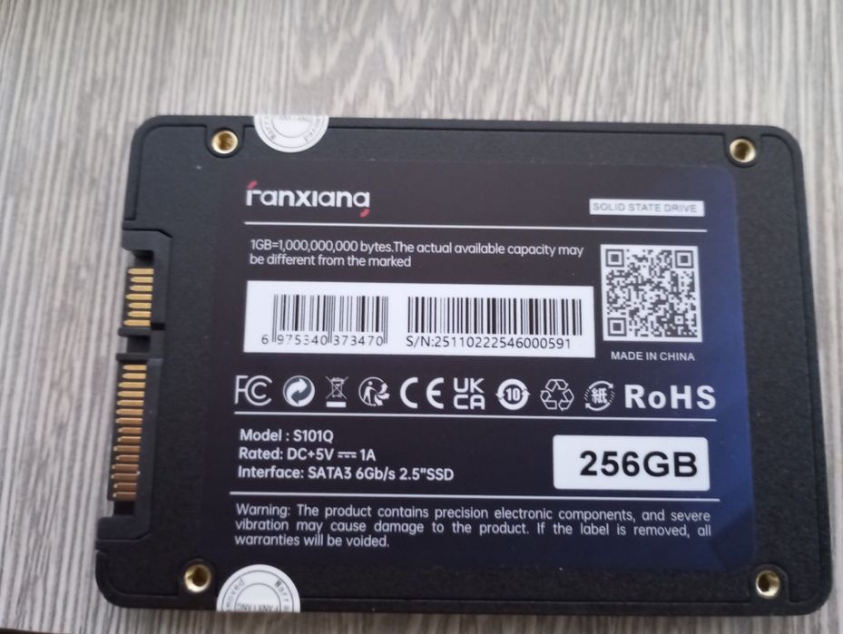 S101 SSD, 256 GB, model: S101Q