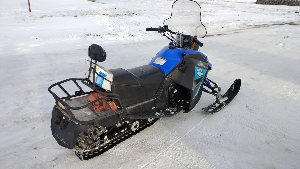 Снегоход в среднем состоянии