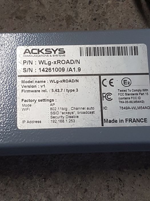 Interfață wifi industrială Acksys