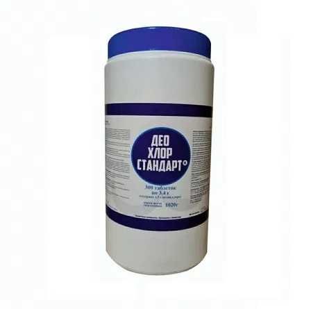 Хлор в таблетках ДеоХлорСтандарт 300 табл.