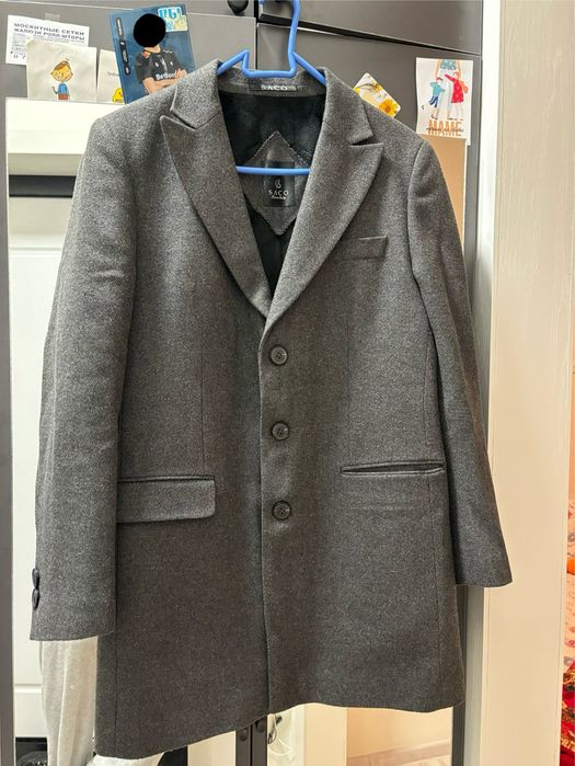 Мужское пальто, размер 48