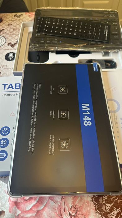 Tableta Beynivan 12 plus 24 gb ram si 256gb stocare noua nouta