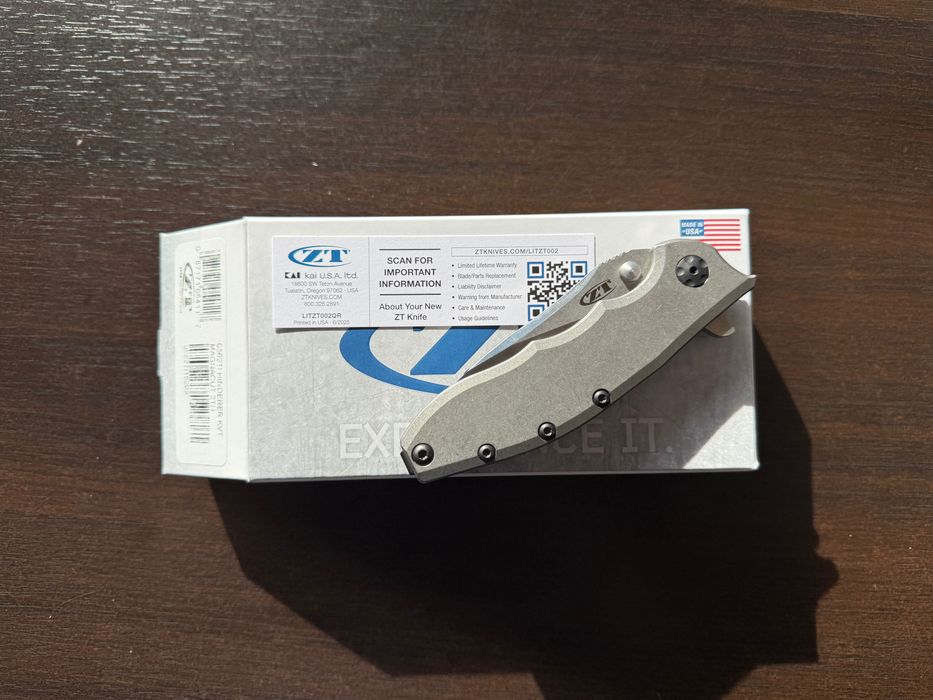 Briceag Zero Tolerance 0562Ti - nou in cutie