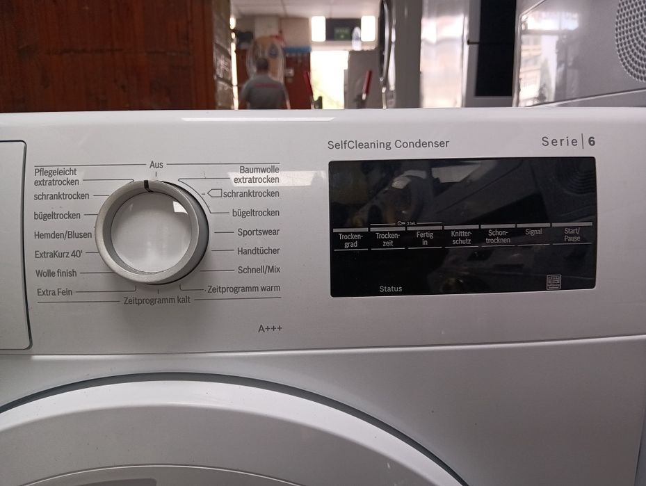 Сушилня с термопомпа Бош Bosch Serie 6 A+++ 8кг 2 години гаранция!