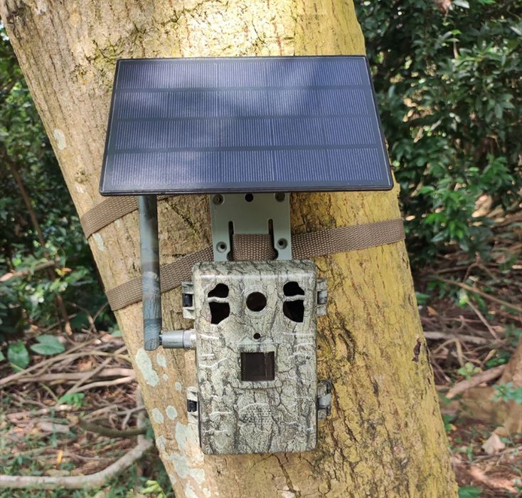 4G GPS Ловна камера + с.панел, наблюдение в реално време UCON