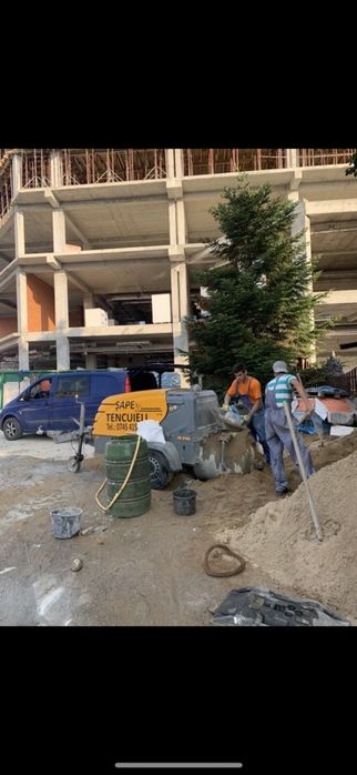 Statie mobila de Sape Mecanizate , Tencuieli Mecanizate