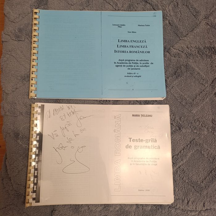 Manuale de Istorie/ Teste grila istorie si romana pentru Academia de Politie