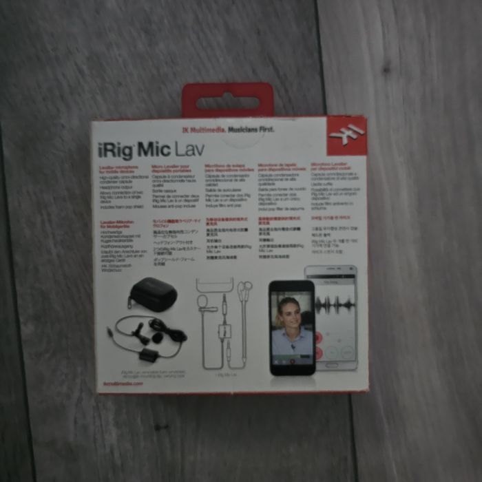 K Multimedia iRig Mic Lav, Microfon Lavaliera