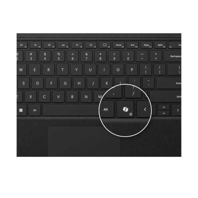 Keyboard Microsoft Surface PRO Slim Pen 2 AI   Клавиатура ALCANTARA