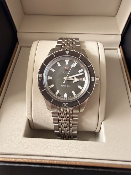 Rado Capitan Cook 42mm Ghost Grey с 3 верижки