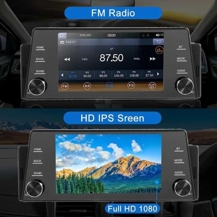 Wireless Андроид мултимедия - 5" дисплей, CarPlay / Android Auto