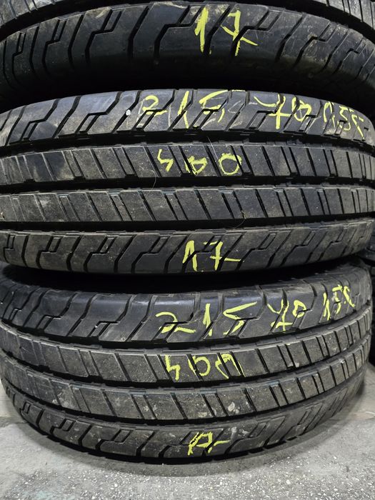 Set Jante Fiat Ducato + anvelope 215/70/15C vara Continental NOI