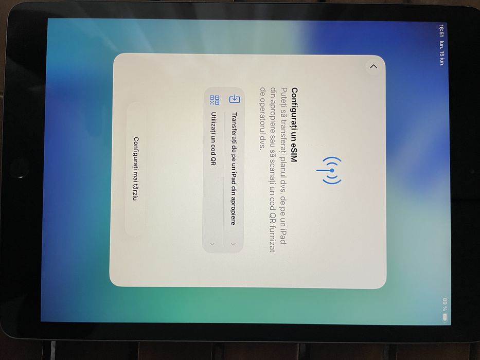 Ipad 8 cellular (cu Sim) 32 GB in stare foarte buna de functionare